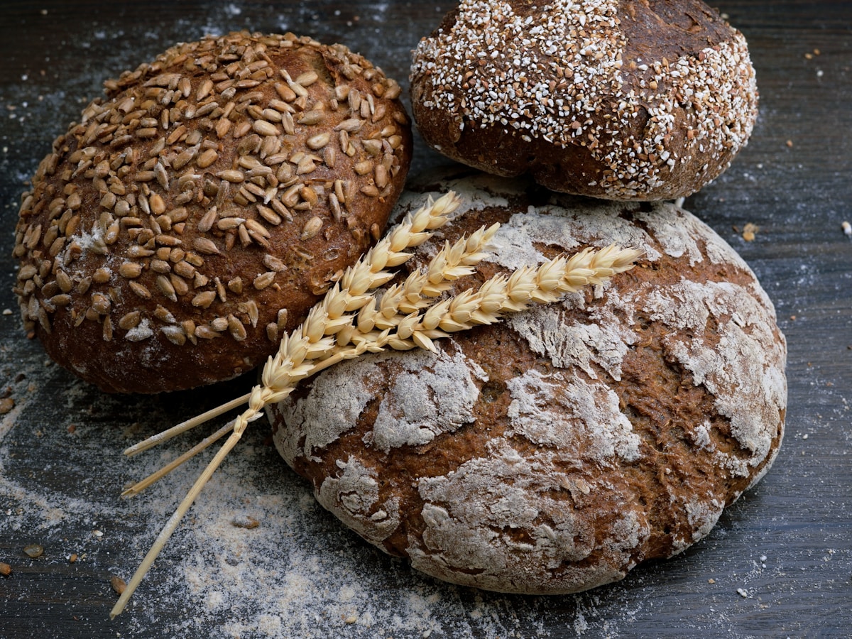 Assorted grains, pasta and dry goods in bulk