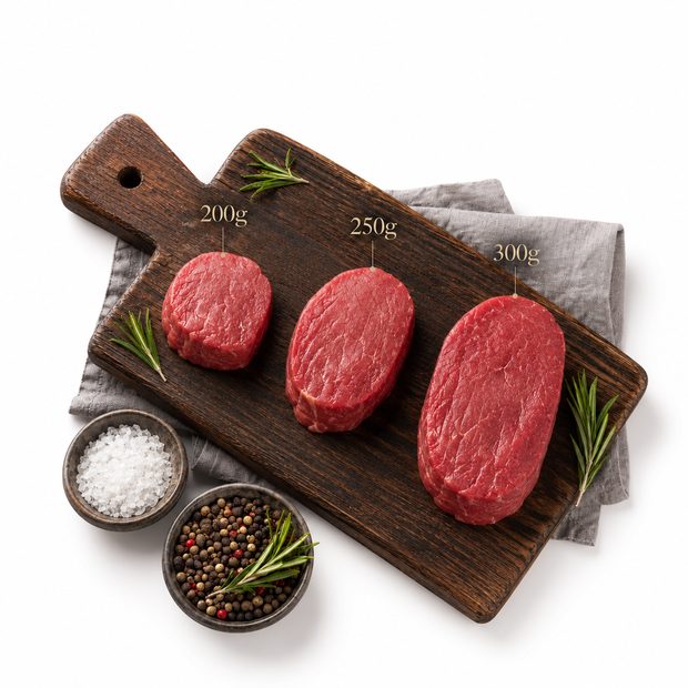 Tenderloin beef cut
