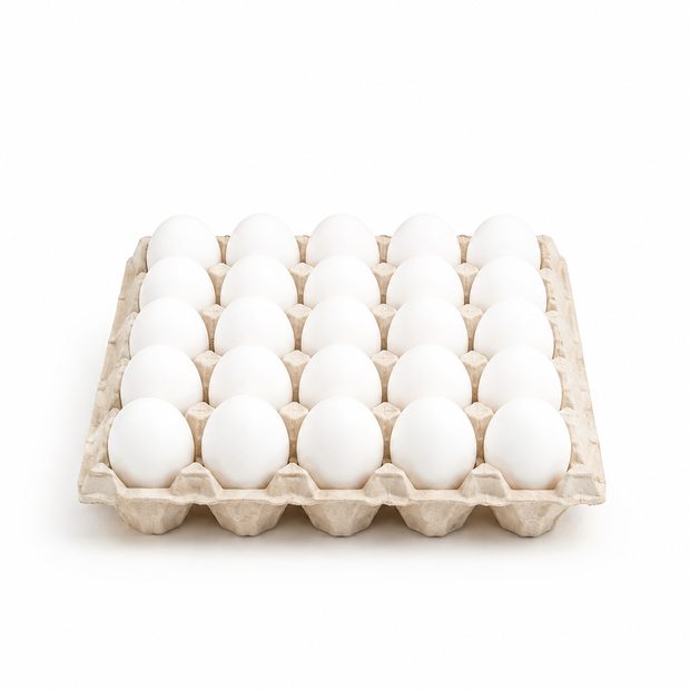 White table eggs