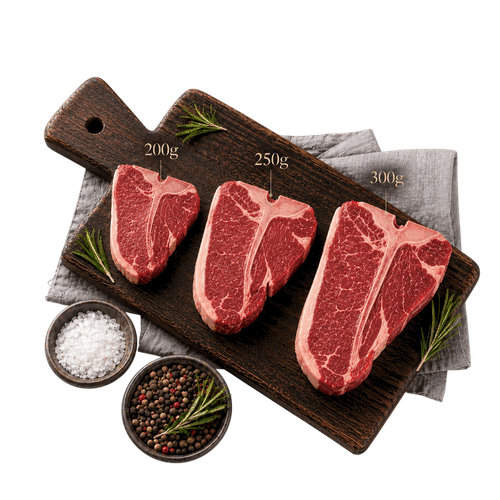Beef T-bone cut